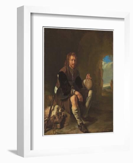 A Traveller at Rest-Frans Van Mieris-Framed Giclee Print