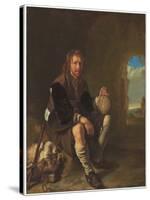 A Traveller at Rest-Frans Van Mieris-Stretched Canvas