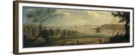 A Traveller Resting in the Grounds of Broke Hall, Suffolk-Charles Catton-Framed Premium Giclee Print