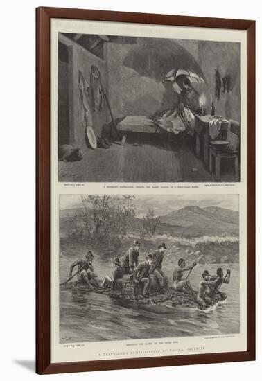 A Traveller's Reminiscences of Tolima, Columbia-Joseph Nash-Framed Giclee Print