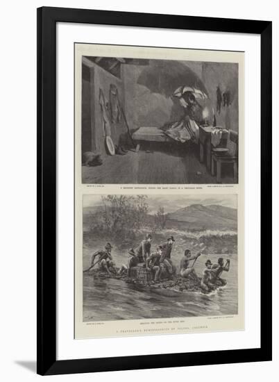 A Traveller's Reminiscences of Tolima, Columbia-Joseph Nash-Framed Giclee Print