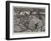 A Traveller Stoned by Monkeys in the Himalayas-null-Framed Giclee Print