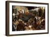 A Travelling Circus (Cameleers in Partenkirche), 1884-Adolph Menzel-Framed Giclee Print