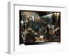 A Travelling Circus (Cameleers in Partenkirchen)-Adolph Friedrich Erdmann von Menzel-Framed Giclee Print