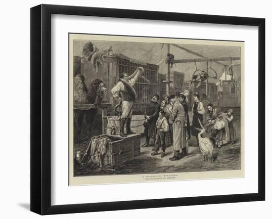 A Travelling Menagerie-Paul Friedrich Meyerheim-Framed Giclee Print