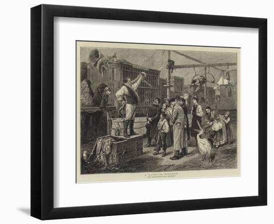 A Travelling Menagerie-Paul Friedrich Meyerheim-Framed Giclee Print