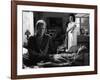 A Travers le Miroir by IngmarBergman with Max von Sydow and Harriet Andersson, 1961 (b/w photo)-null-Framed Photo