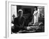 A Travers le Miroir by IngmarBergman with Max von Sydow and Harriet Andersson, 1961 (b/w photo)-null-Framed Photo