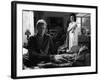 A Travers le Miroir by IngmarBergman with Max von Sydow and Harriet Andersson, 1961 (b/w photo)-null-Framed Photo