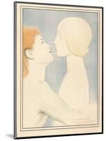 A Travers Les Ages, C1895-Fernand Khnopff-Mounted Giclee Print