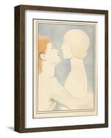 A Travers Les Ages, C1895-Fernand Khnopff-Framed Giclee Print