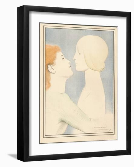 A Travers Les Ages, C1895-Fernand Khnopff-Framed Giclee Print