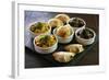 A Tray with Traditional Food from the Northwest-Yadid Levy-Framed Photographic Print