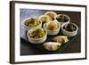 A Tray with Traditional Food from the Northwest-Yadid Levy-Framed Photographic Print