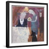 A Treat for Godfrey, 2008-Susan Bower-Framed Giclee Print