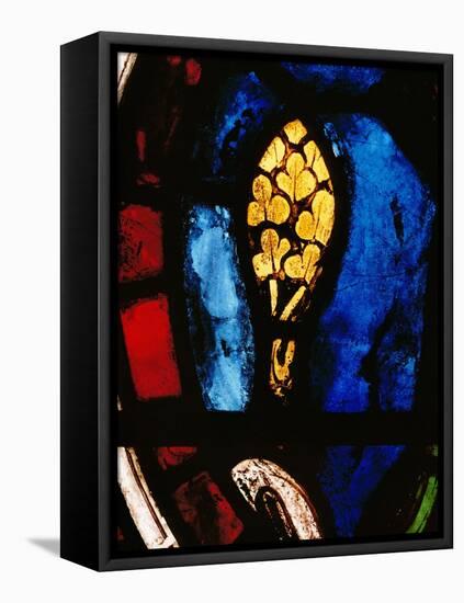 A Tree Emerges from the Flood, Stained Glass-null-Framed Stretched Canvas