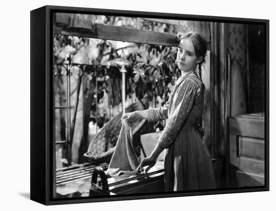 A Tree Grows In Brooklyn, Peggy Ann Garner, 1945-null-Framed Stretched Canvas