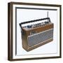 A Trendy Roberts 'R' Portable Radio-null-Framed Photographic Print