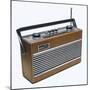 A Trendy Roberts 'R' Portable Radio-null-Mounted Photographic Print
