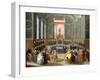 A Tribunal (Oil on Canvas)-Francois Octavien-Framed Giclee Print