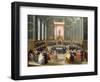 A Tribunal (Oil on Canvas)-Francois Octavien-Framed Giclee Print