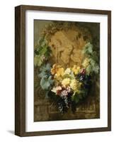 A Tribute to Bacchus-Jean Baptiste Claude Robie-Framed Giclee Print