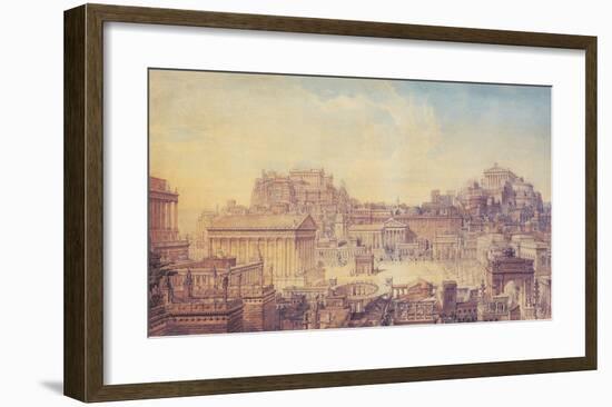 A Tribute To the Architecture of Rome-Charles Cockerell-Framed Premium Giclee Print