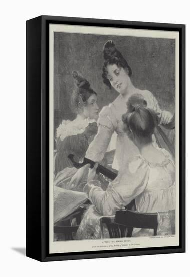 A Trio-Edgar Bundy-Framed Stretched Canvas