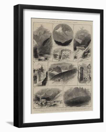 A Trip in the Austrian Tyrol-William Henry James Boot-Framed Giclee Print