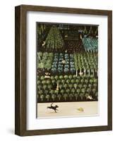 A Trip of Rabbits, 2009-Rebecca Campbell-Framed Giclee Print