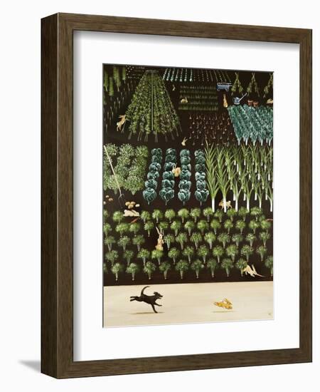 A Trip of Rabbits, 2009-Rebecca Campbell-Framed Giclee Print