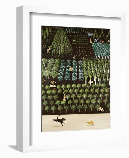 A Trip of Rabbits, 2009-Rebecca Campbell-Framed Giclee Print