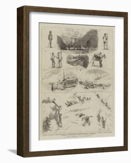 A Trip Through the Zillerthal-null-Framed Giclee Print