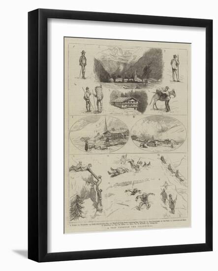 A Trip Through the Zillerthal-null-Framed Giclee Print