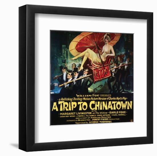 A Trip To Chinatown - 1926-null-Framed Giclee Print