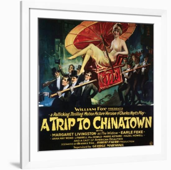 A Trip To Chinatown - 1926-null-Framed Giclee Print