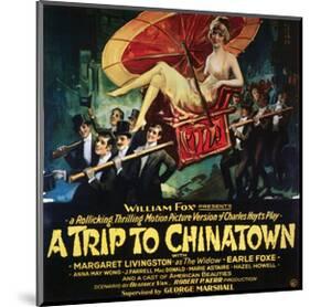 A Trip To Chinatown - 1926-null-Mounted Giclee Print