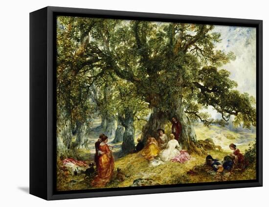 A Trip to the Country-Alfred Joseph Woolmer-Framed Stretched Canvas