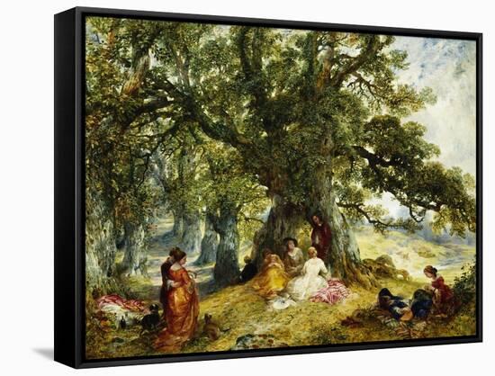 A Trip to the Country-Alfred Joseph Woolmer-Framed Stretched Canvas