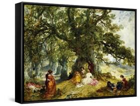 A Trip to the Country-Alfred Joseph Woolmer-Framed Stretched Canvas