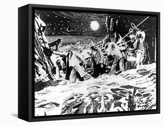 A Trip To The Moon, (AKA Le Voyage Dans La Lune), 1902-null-Framed Stretched Canvas