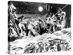 A Trip To The Moon, (AKA Le Voyage Dans La Lune), 1902-null-Stretched Canvas