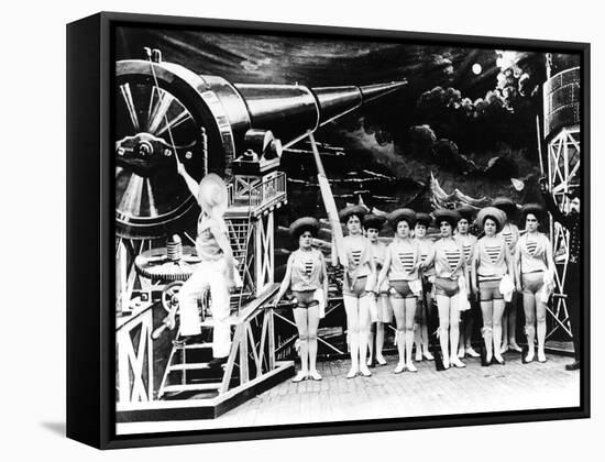 A Trip To The Moon, (AKA Le Voyage Dans La Lune), 1902-null-Framed Stretched Canvas