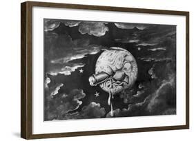 A Trip to the Moon, from French Movie-null-Framed Giclee Print