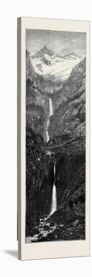 A Trip to the Pyrenees: Cascade Et Gouffre D'Enfer-null-Stretched Canvas