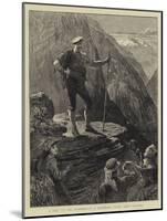 A Trip to the Pyrenees, I, a Mountain Guide, Eaux Chaudes-null-Mounted Giclee Print