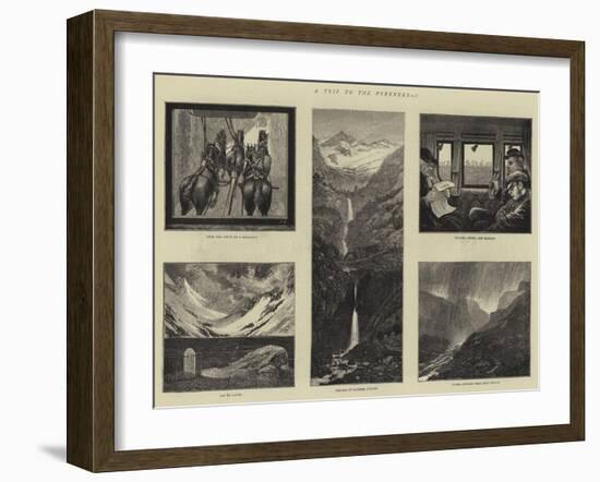 A Trip to the Pyrenees, I-Joseph Nash-Framed Giclee Print