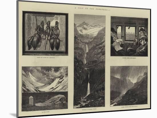 A Trip to the Pyrenees, I-Joseph Nash-Mounted Giclee Print