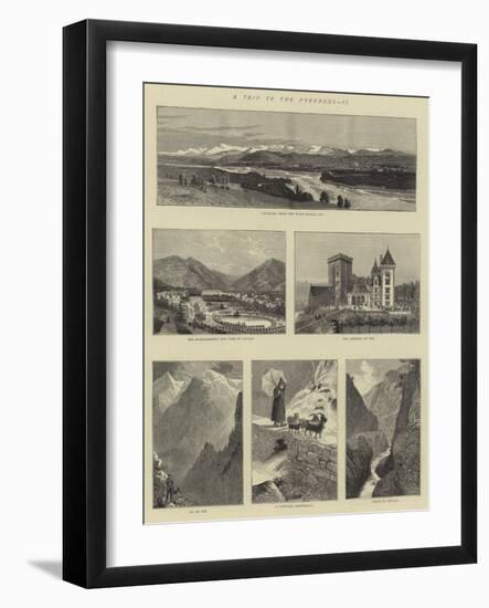 A Trip to the Pyrenees, II-null-Framed Giclee Print