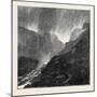 A Trip to the Pyrenees: Storm-Evening Near Eaux-Bonnes-null-Mounted Premium Giclee Print